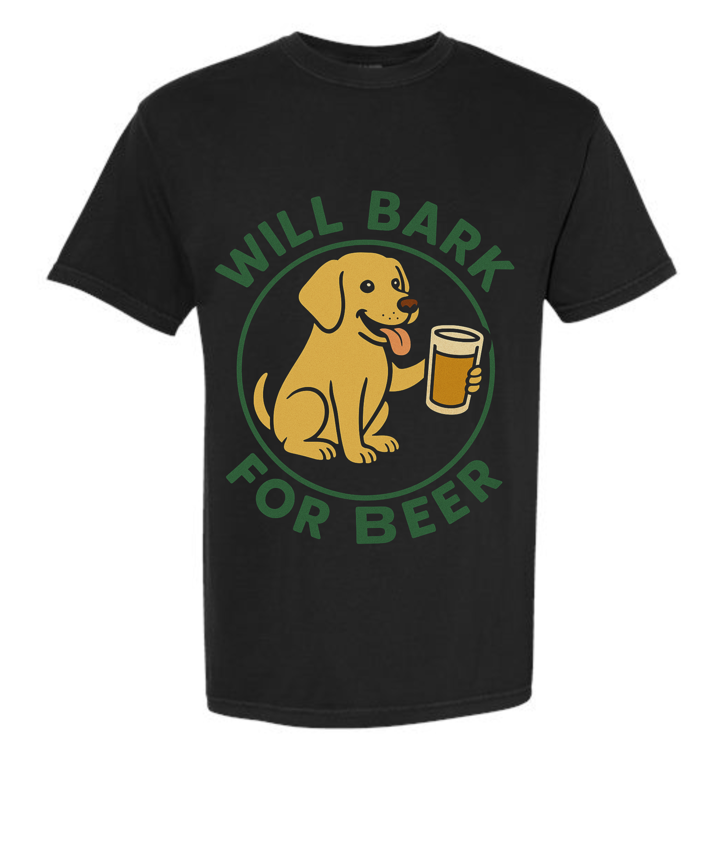 Bark for Beer Tee