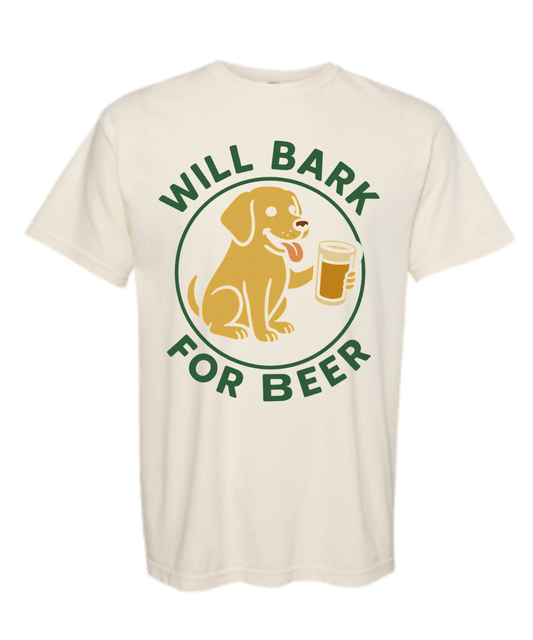 Bark for Beer Tee