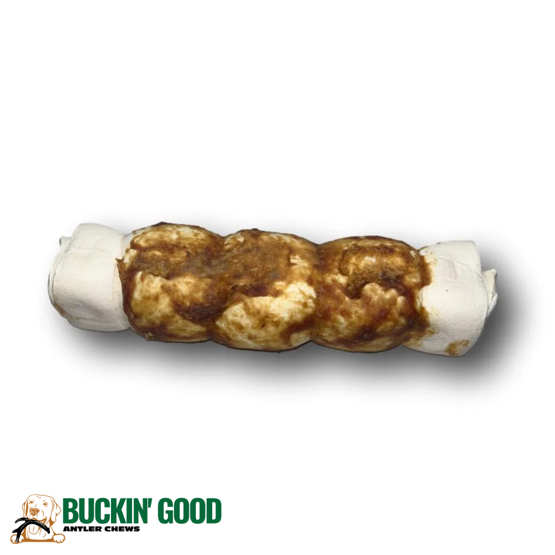 Chicken Wrapped 11" Beef Cheek Roll